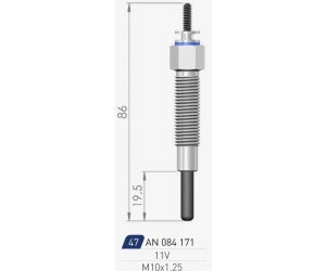 084 171 A-N PARTS 